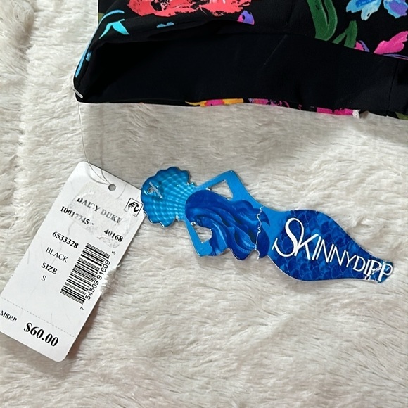 Skinny Dippers Baby Kiss Daisy Duke High-Waist Bikini Bottom size Small NEW NWT - Picture 7 of 15